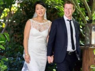 Zuckerberg marries girlfriend Priscilla Chan