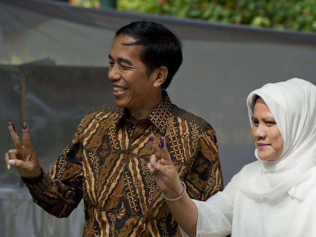 Indonesia's Widodo declares victory in presidential race