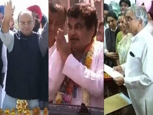 अमृतसर में अरुण जेटली तो नागपुर में नितिन गडकरी का रोड शो, चंडीगढ़ से पवन बंसल ने भरा पर्चा अमृतसर में अरुण जेटली तो नागपुर में नितिन गडकरी का रोड शो, चंडीगढ़ से पवन बंसल ने भरा पर्चा