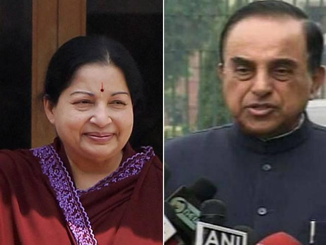 चुनाव बाद बीजेपी के साथ आएंगी जयललिता- सुब्रमण्यम स्वामी चुनाव बाद बीजेपी के साथ आएंगी जयललिता- सुब्रमण्यम स्वामी