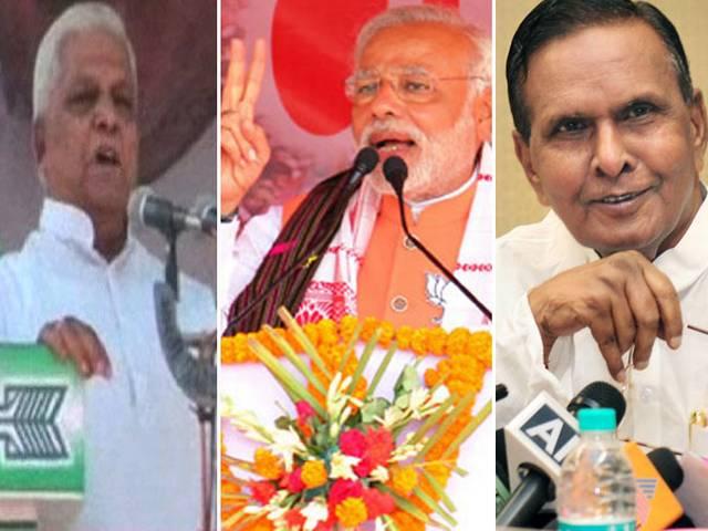 कांग्रेस के बेनी प्रसाद वर्मा और जेडीयू के शकुनि चौधरी की मोदी पर अभद्र टिप्पणी कांग्रेस के बेनी प्रसाद वर्मा और जेडीयू के शकुनि चौधरी की मोदी पर अभद्र टिप्पणी