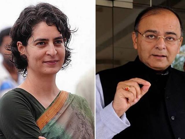 प्रियंका के चूहे वाले बयान पर जेटली का पलटवार 'वाड्रा को कानून से डरना होगा' प्रियंका के चूहे वाले बयान पर जेटली का पलटवार ‘वाड्रा को कानून से डरना होगा’