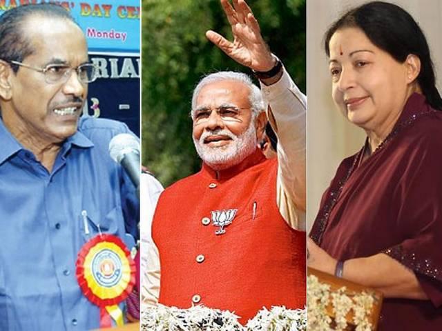 मोदी की तारीफ की सज़ा, जयललिता ने मलयसामी को पार्टी से निकाला मोदी की तारीफ की सज़ा, जयललिता ने मलयसामी को पार्टी से निकाला