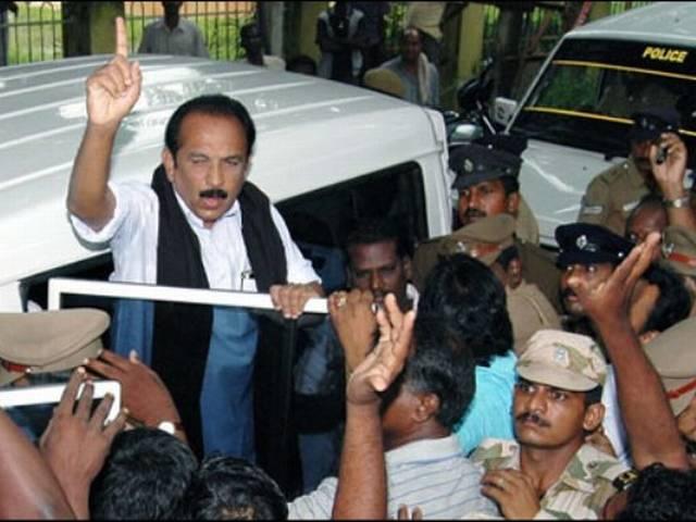 राजपक्षे का विरोध कर रहे वाइको, 100 अन्य हिरासत में राजपक्षे का विरोध कर रहे वाइको, 100 अन्य हिरासत में