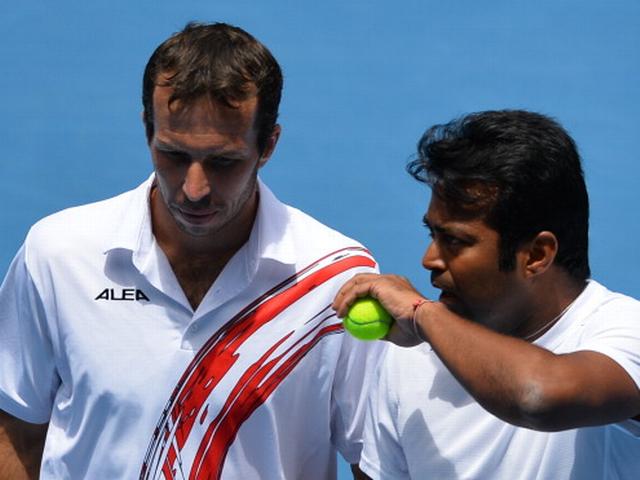 विंबलडन: पेस तीसरे दौर में, सानिया हारीं wimbeldon_mens doubles_womens doubles_sania mirza_leander paes