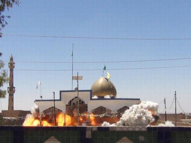 इराक में जिहादियों ने धर्मस्थल नष्ट किये Islamic State claims Shia mosque destruction