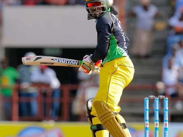 सीपीएल : गेल की विस्फोटक पारी की बदौलत जीता जमैका Chris Gayle hundred fires Jamaica Tallawahs to victory