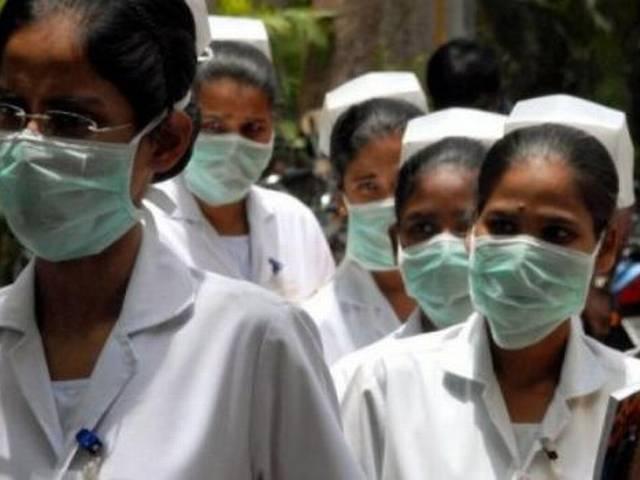 जोधपुर: 80 निजी अस्पतालों की करीब 1,000 नर्सें हड़ताल पर nurses_on_strike