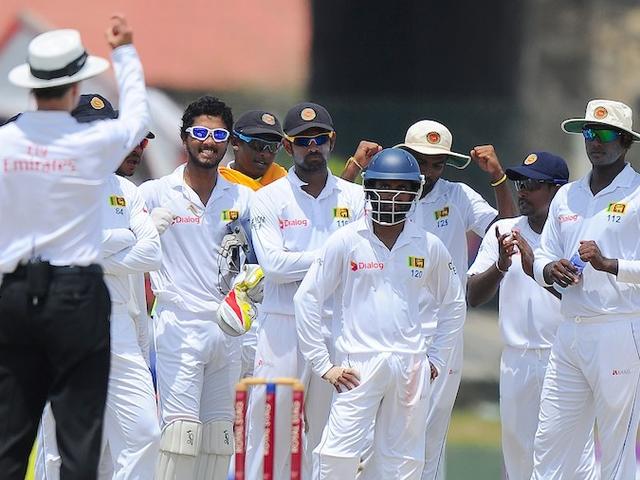 गाले टेस्ट रोमांचक दौर में, श्रीलंका को 260 रनों की दरकार rsa vs sri_first test day 4