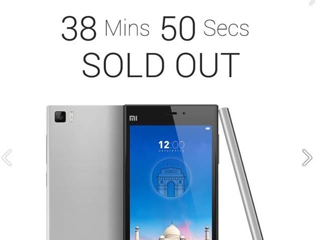 भारत में रिलीज़ के पहले दिन जियोमी Mi 3 सोल्ड आउट Xiaomi Mi 3 launch flipkart
