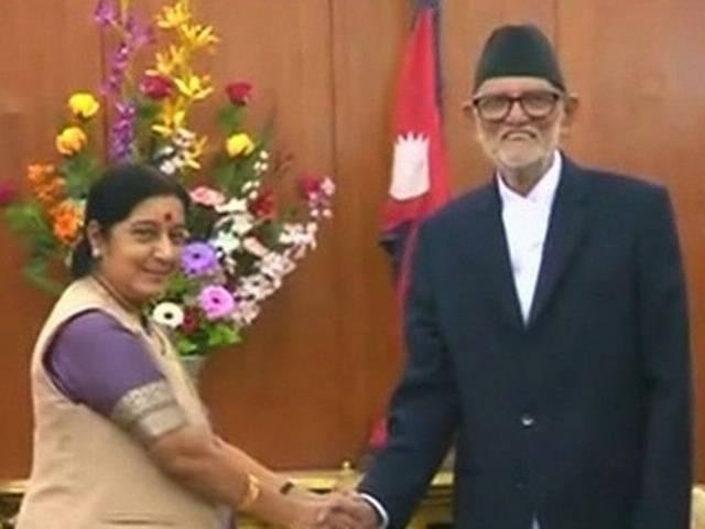 नेपाल यात्रा फलदायी रही : सुषमा Sushma_Swaraj_Describes_Her_Nepal_Visit_as_Very_Successful