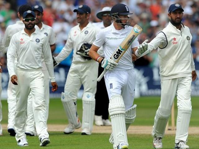 IND vs ENG: इंग्लैंड का विशाल स्कोर, धवन के रुप में भारत को लगा पहला झटका ind vs eng 3rd test 2nd day