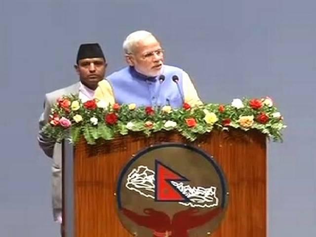पीएम मोदी ने नेपाल को 10 हजार करोड़ की सहायता देने का किया ऐलान, साथ दिया 'HIT' का फॉर्मूला PM_MODI_SPEECH_IN_NEPAL