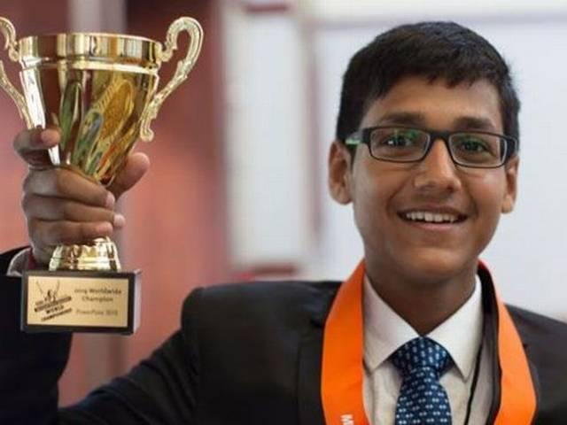 भारतीय छात्र ने जीता माइक्रोसॉफ्ट पावरप्वाइंट चैंपियन पुरस्कार microsoft_arjit kansal_microsoft word champion