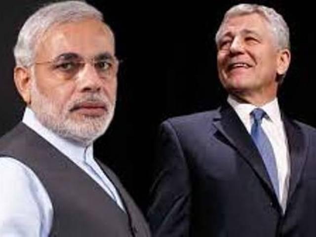 अमेरिका दौरे को लेकर उत्सुक : मोदी narendra modi_chuck hagel_america visit_