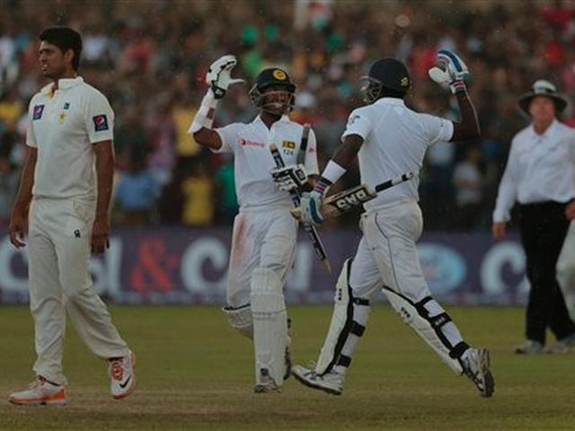 श्रीलंका की पाकिस्तान पर रोमांचक जीत srilanka vs pakistan 1st test