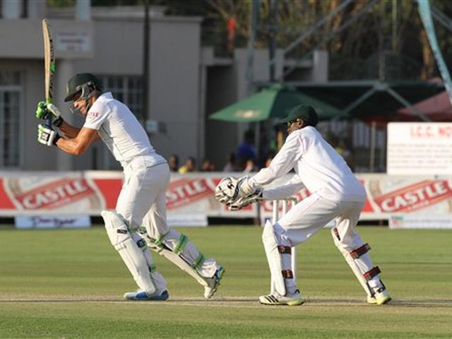 डु प्लेसिस और एल्गर का अर्धशतक, बढ़त बनाने की ओर बढ़ा अफ्रीका Zimbabwe vs South Africa only test