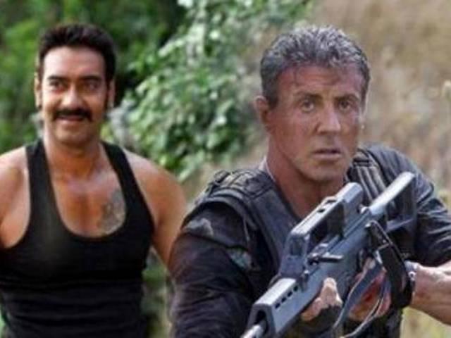 स्टेलोन ने भारतीय 'रैंबो' को दी शुभकामनाएं ajay devgan_singham returns