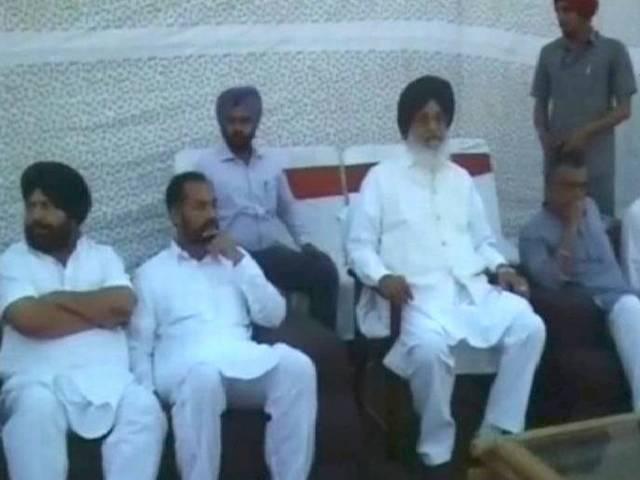'बादल पर जूता फेंके जाने की घटना के पीछे भगवंत मान का हाथ' Shoe hurling row: Shiromani Akali Dal accuses Aam Admi Party’s Bhagwant Mann