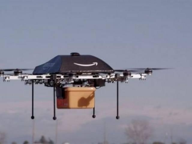 अब ड्रोन से इस्तेमाल से एमेजोन करेगा अपने प्रोडक्ट की डिलीवरी DRONE_SERVICE_START_BY_AMAZONE