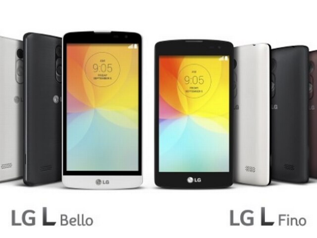अगले महीने LG ने लॉन्च करेगी दो नए स्मार्टफोन 'L फिनो' और 'L बेलो' LG launched its new smartphone LG L Fino, L Bello