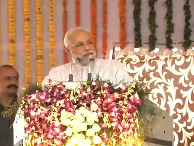 मोदी ने 3 अधोसंरचना परियोजनाओं को दिखाई हरी झंडी Narendra Modi_Projects_Jharkhand_Nagpur_Maharashtra