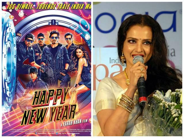 शाहरूख की ‘हैप्पी न्यू ईयर’ के सामने होगी ‘सुपर नानी’ रेखा rekha_give_competition_tosrk_happy_newyear