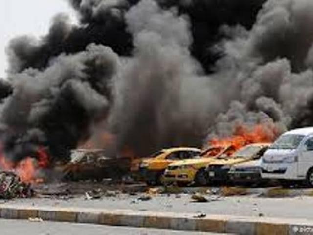 इराक में आत्मघाती हमला, 8 की मौत eight people have died in the bomb blast in Iraq