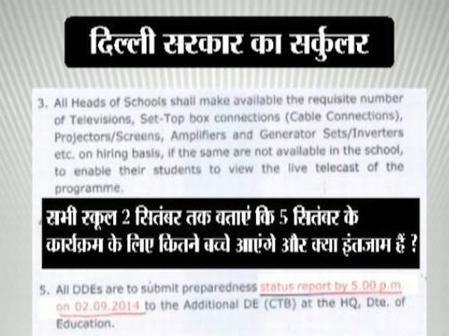 क्या बच्चों को जबर्दस्ती भाषण सुनाने के लिए स्कूल बुलाना जरूरी है? A central government circular on Friday’s Teachers’ Day