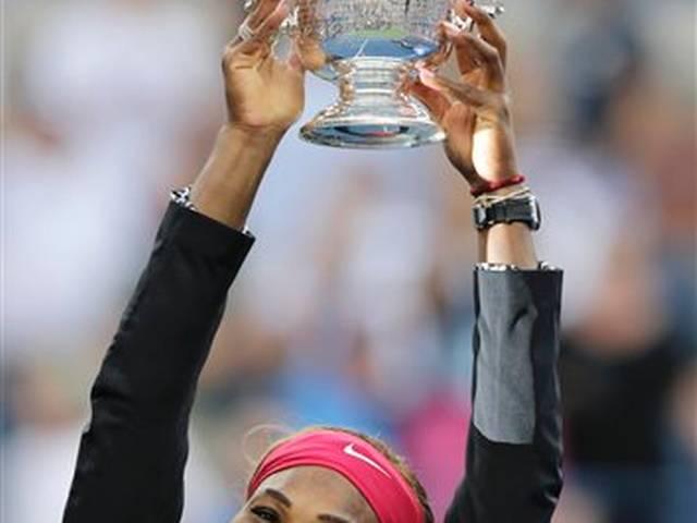 अमेरिकी ओपन : सेरेना ने छठी बार जीता खिताब Serena Williams wins championship match of the 2014 U.S. Open tennis tournament