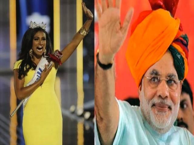 मोदी का स्वागत करेंगी मिस अमेरिका miss america will welcome modi