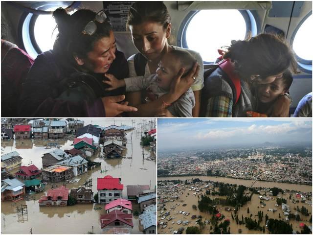 जम्मू-कश्मीर में घट रहा है पानी, लेकिन अब भी फंसे हैं 6 लाख से ज्यादा लोग water lavel reducing in flood hit Jammu and Kashmir