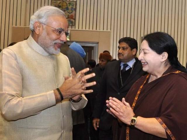 जयललिता ने मोदी को उनके 64 वें जन्मदिन पर शुभकामनाएं दी Jayalalita_Narendra Modi_Birthday_Tamil Nadu_