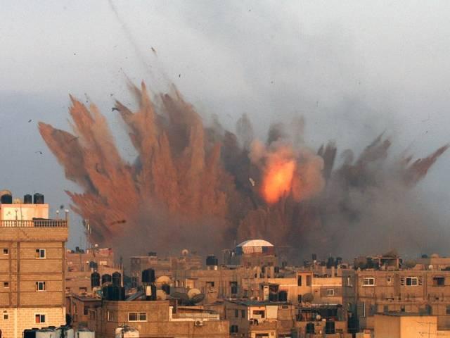 गाजा की तरफ से मोर्टार दागे गए: इजरायल gaza_israel_war_palestine
