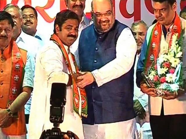 चुनाव से पहले राज ठाकरे की पार्टी के लिए बड़ा झटका, विधायक राम कदम बीजेपी में शामिल ram kadam join bjp