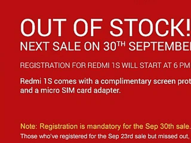 महज 5.2 सेकेंड में सोल्ड हुई रेडमी 1s की 60 हजार यूनिट Redmi 1S Smartphones Go Out of Stock in 5.2 Seconds: Xiaomi