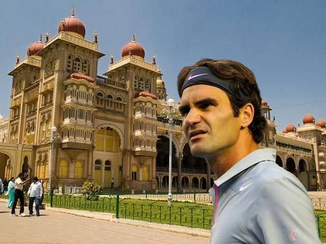 ट्विटर पर टेनिस बादशाह रोजर फेडरर की इंडिया विजिट fedrar_india_twitter