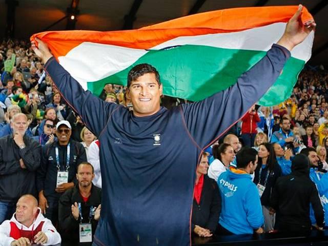 एशियाई खेल (एथलेटिक्स): विकास गौड़ा ने जीता सिल्वर asian games