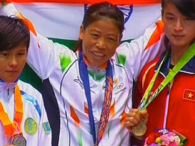सरिता और बच्चों के लिए स्वर्ण जीतना चाहती थी: मैरी कॉम marykom_after_win
