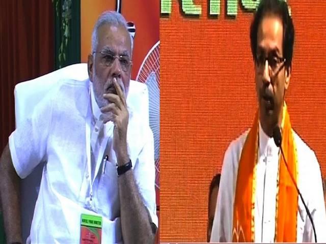 यदि बीजेपी को जीत का विश्वास है तो रैलियों के लिए मोदी को बुलाती ही नहीं: शिवसेना bjp-shivsena-narendra-modi