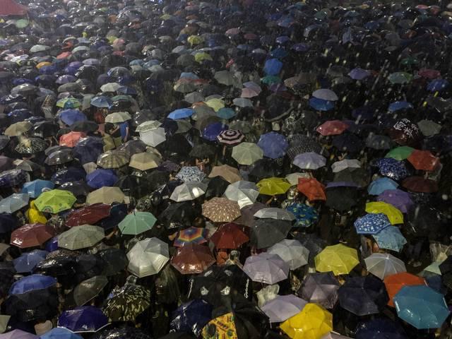 हांगकांग के नेता लियुंग का इस्तीफे से साफ इनकार Hong Kong’s leader leung chun ying says he will not resign