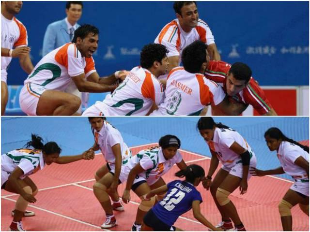एशियन गेम्स: भारत को कबड्डी में दूसरा गोल्ड, महिलाओं और पुरुषों की टीम ने जीते गोल्ड मेडल Indian men’s kabaddi team wins gold medal in the Asian Games.