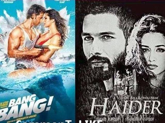 Box Office: 'बैंग बैंग' और 'हैदर' की टक्कर में जीत गए ऋतिक-कटरीना bang_bang_haider_boxoffice_collection