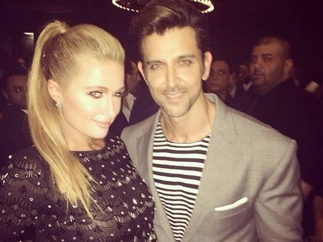 ऋतिक बहुत हॉट हैं मैं उनके साथ काम करना चाहूंगी: पेरिस हिल्टन Hrithik Roshan_Paris Hilton_Dubai