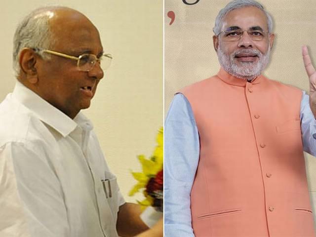 महाराष्ट्र में बीजेपी को बाहर से समर्थन सर्वश्रेष्ठ विकल्प: पवार sharad pawar_bjp_maharashtra