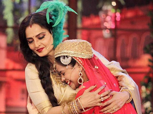 'छोटे पर्दे पर रेखा का जबर्दस्त प्रभाव' rekha_on_tv