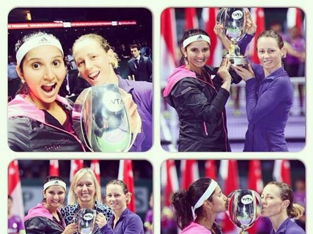 मोदी ने डब्ल्यूटीए फाइनल्स खिताब जीतने पर सानिया को बधाई दी pm narendra modi congratulates sania mirza on her wta win