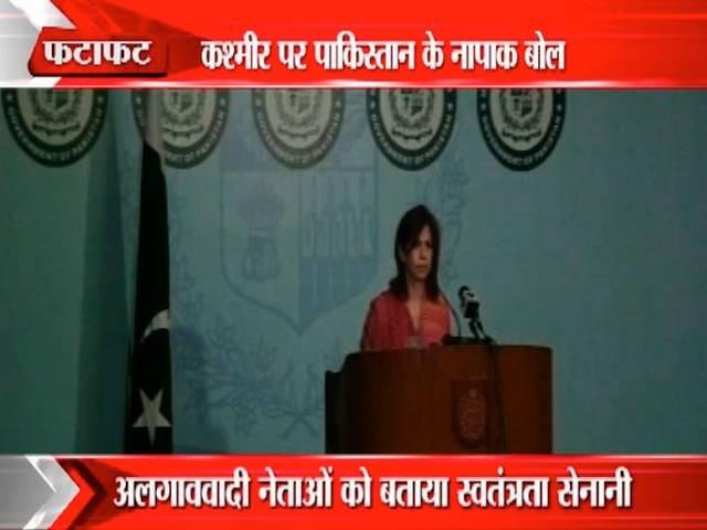पाकिस्तान ने कश्मीरी अलगाववादियों को ‘‘स्वतंत्रता सेनानी’’ कहा pakistan_on_kashmir