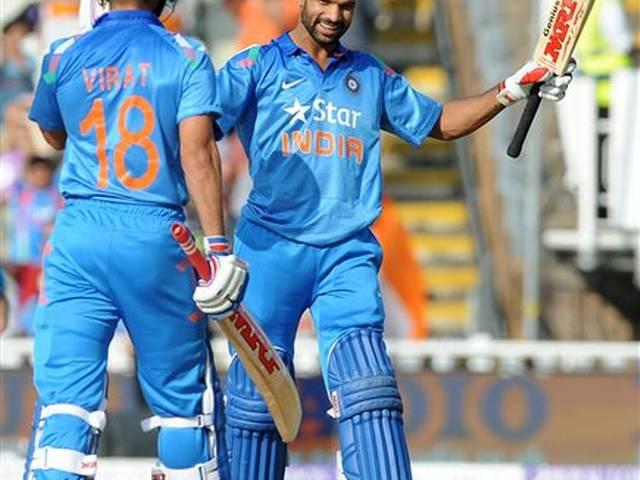 वनडे रैंकिंग में पांचवें पायदान पर पहुंचे धवन shikhar dhawan on number five in one day ranking
