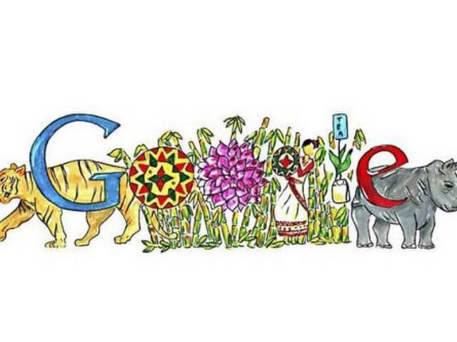 गूगल ने डूडल बना कर मनाया चिल्ड्रेंस डे Google celebrates Children’s Day by making Doodle